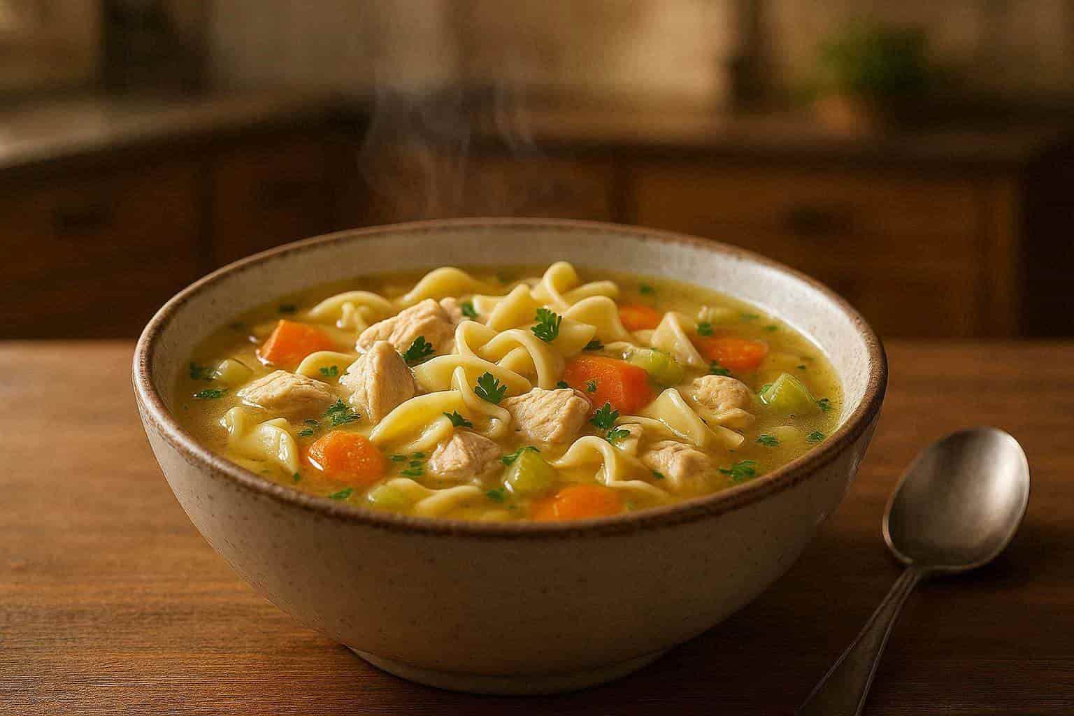 Simple Chicken Noodle Soup