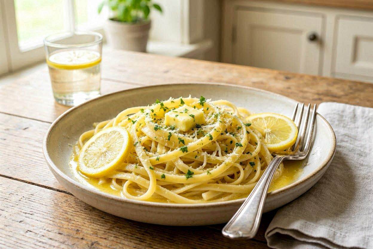 Simple Lemon Butter Pasta