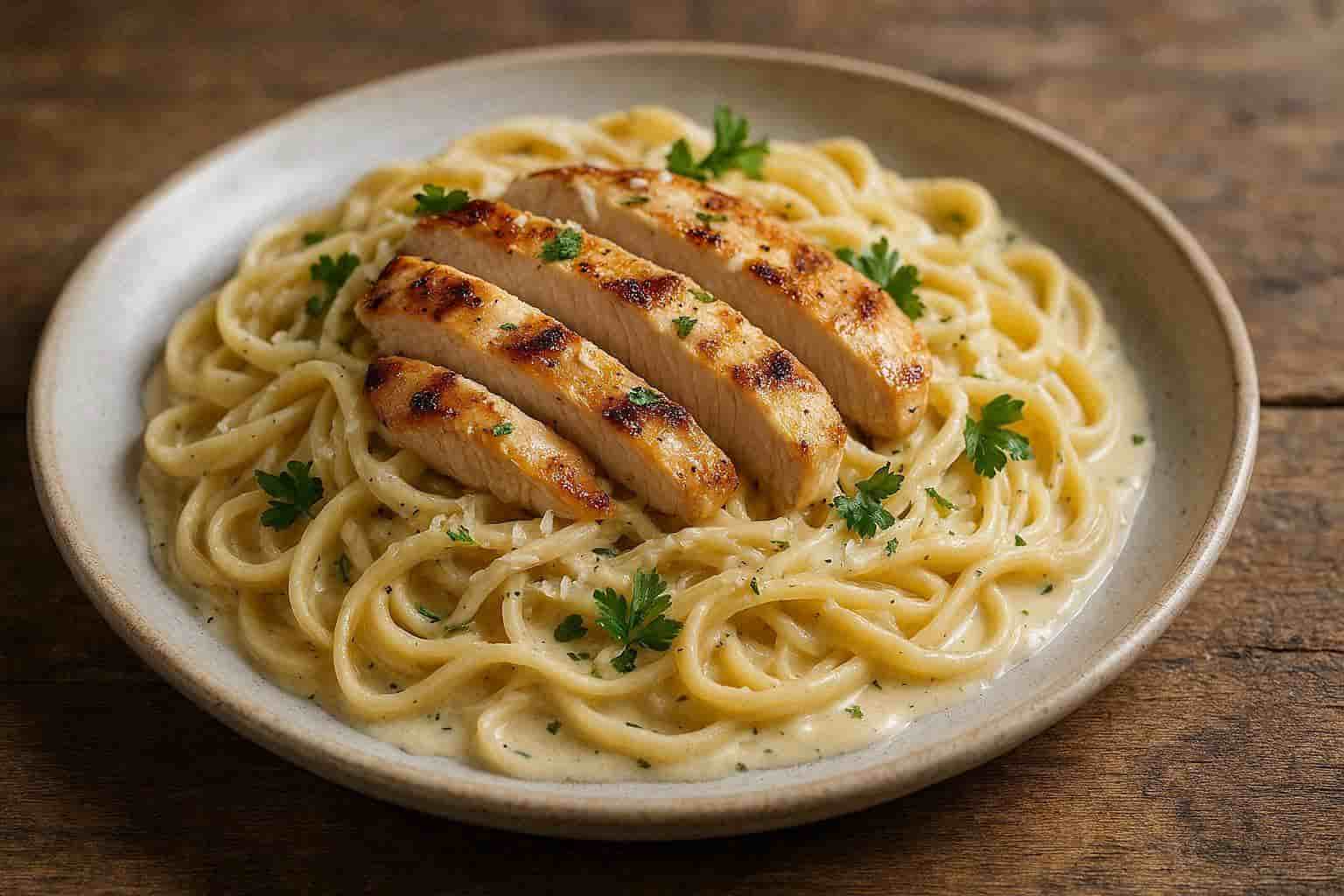 simple-Creamy-Chicken-Pasta