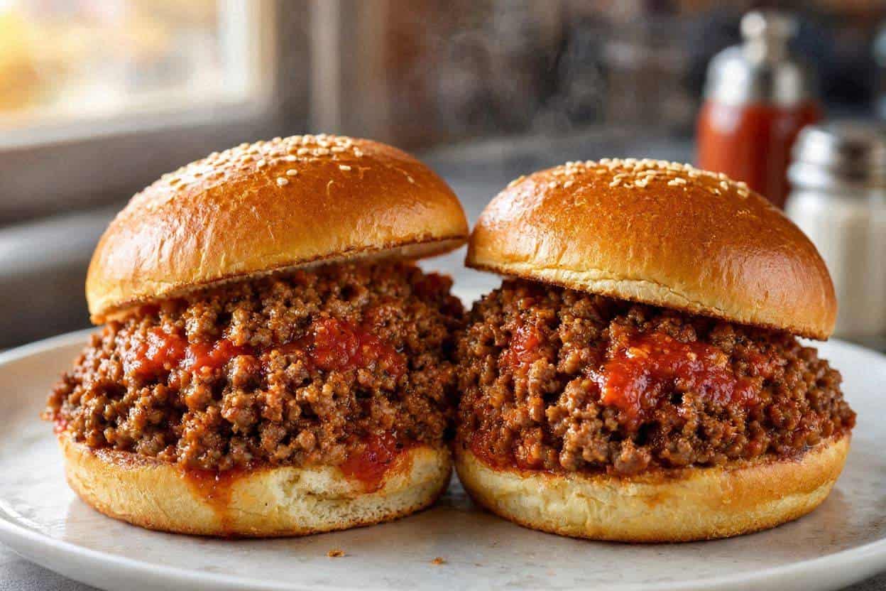 Simple Ground Beef Sloppy Joes