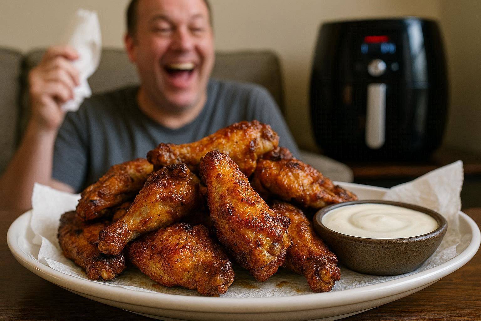 Simple Air Fryer Chicken Wings