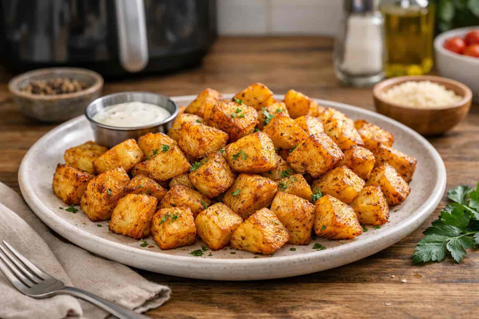 Simple Air Fryer Potatoes