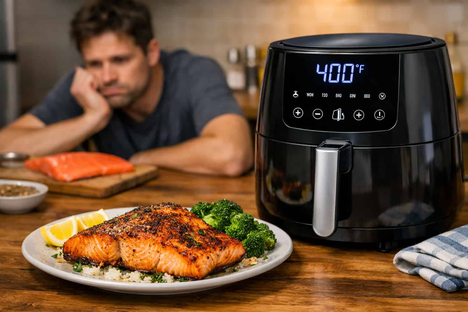 Simple Air Fryer Salmon