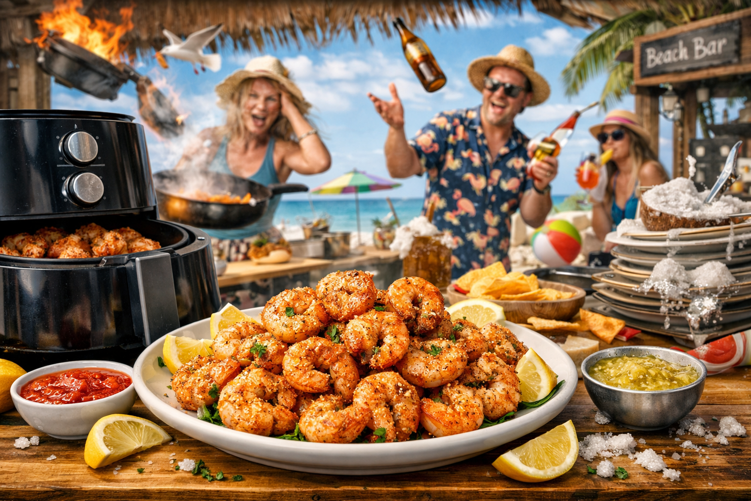 Simple Air Fryer Shrimp