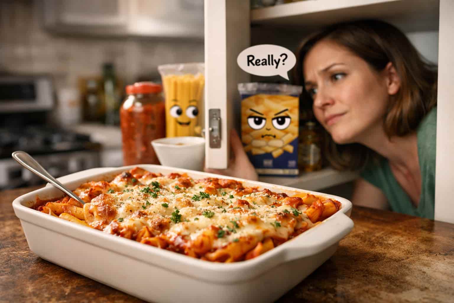 Simple Baked Pasta Casserole