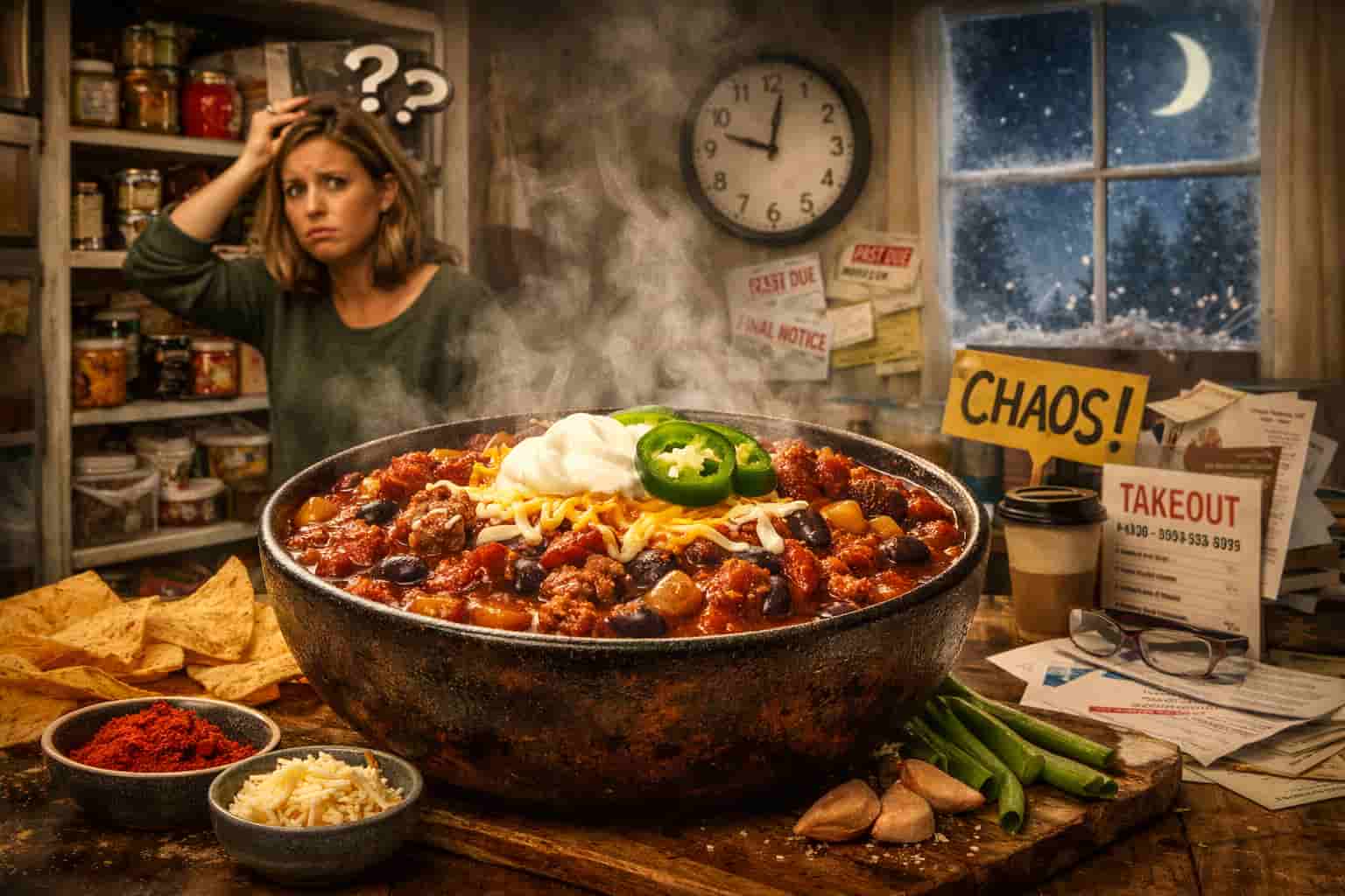 Simple Ground Beef Chili