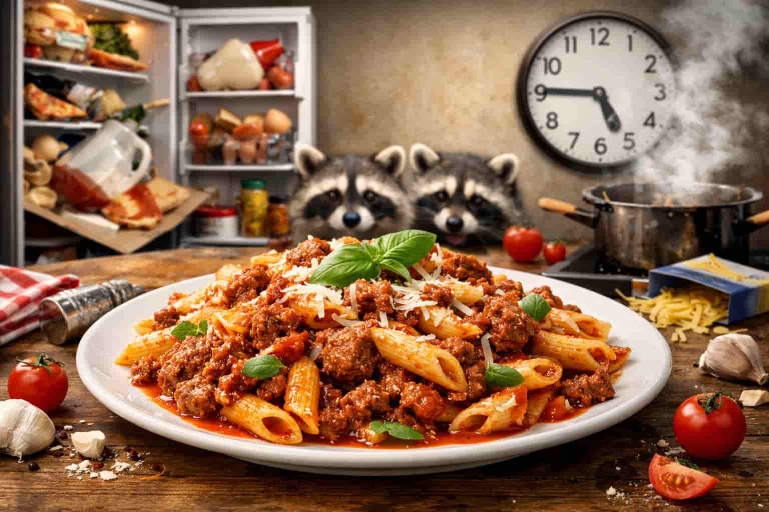 Simple Ground Beef Pasta
