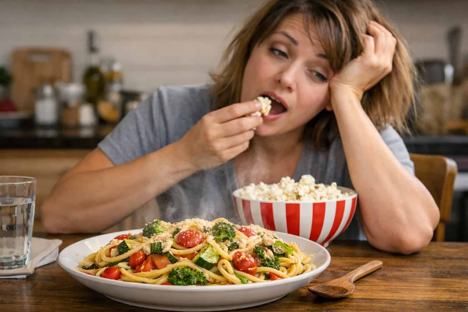Simple Pasta with Vegetables