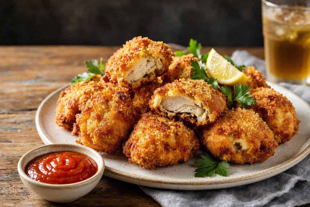 simple air fryer chicken bites